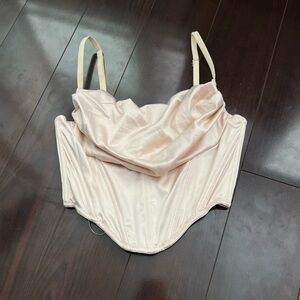 Champagne UO Corset Top